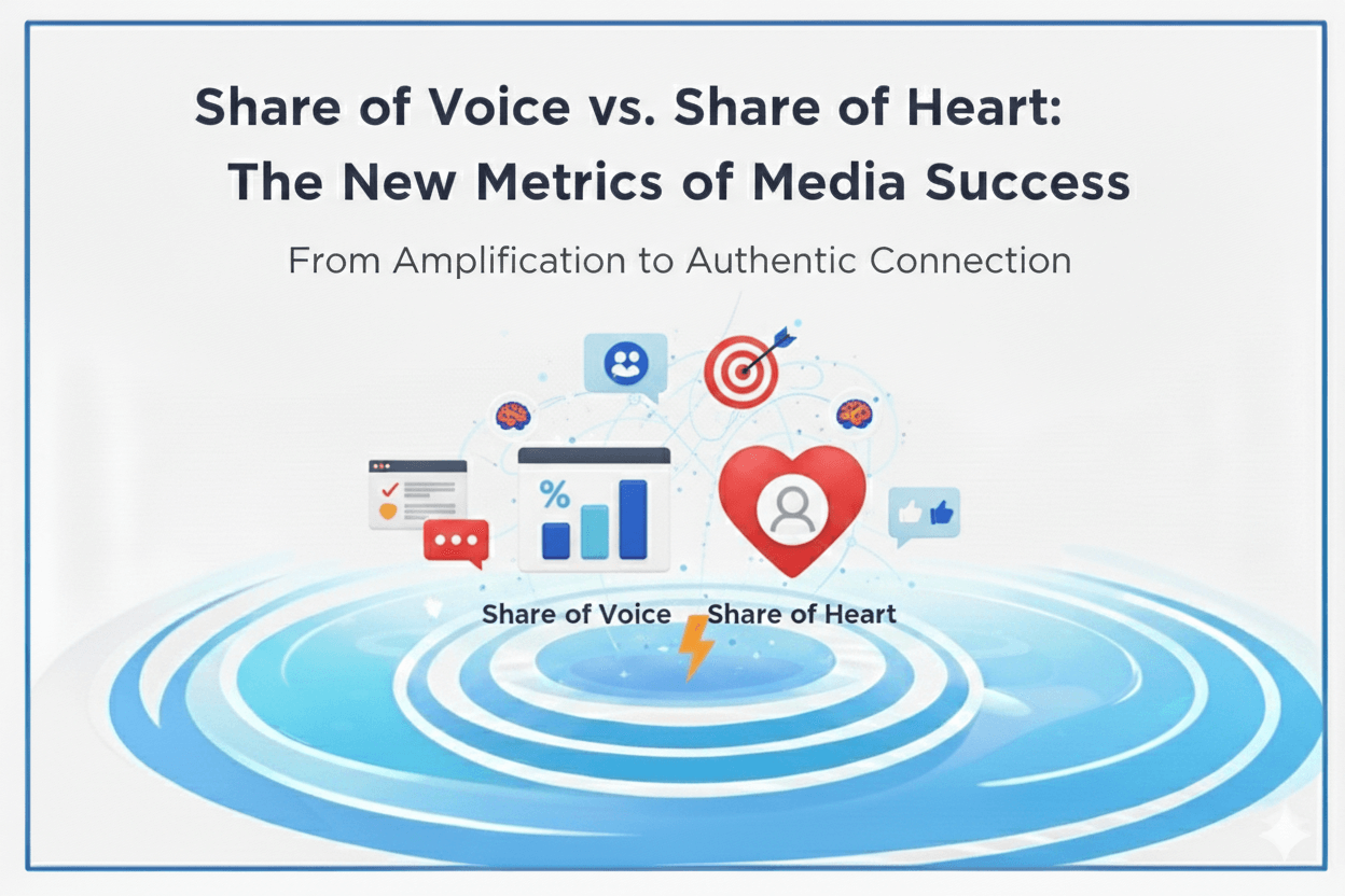 Share of Voice vs. Share of Heart: The New Metrics of Media Success